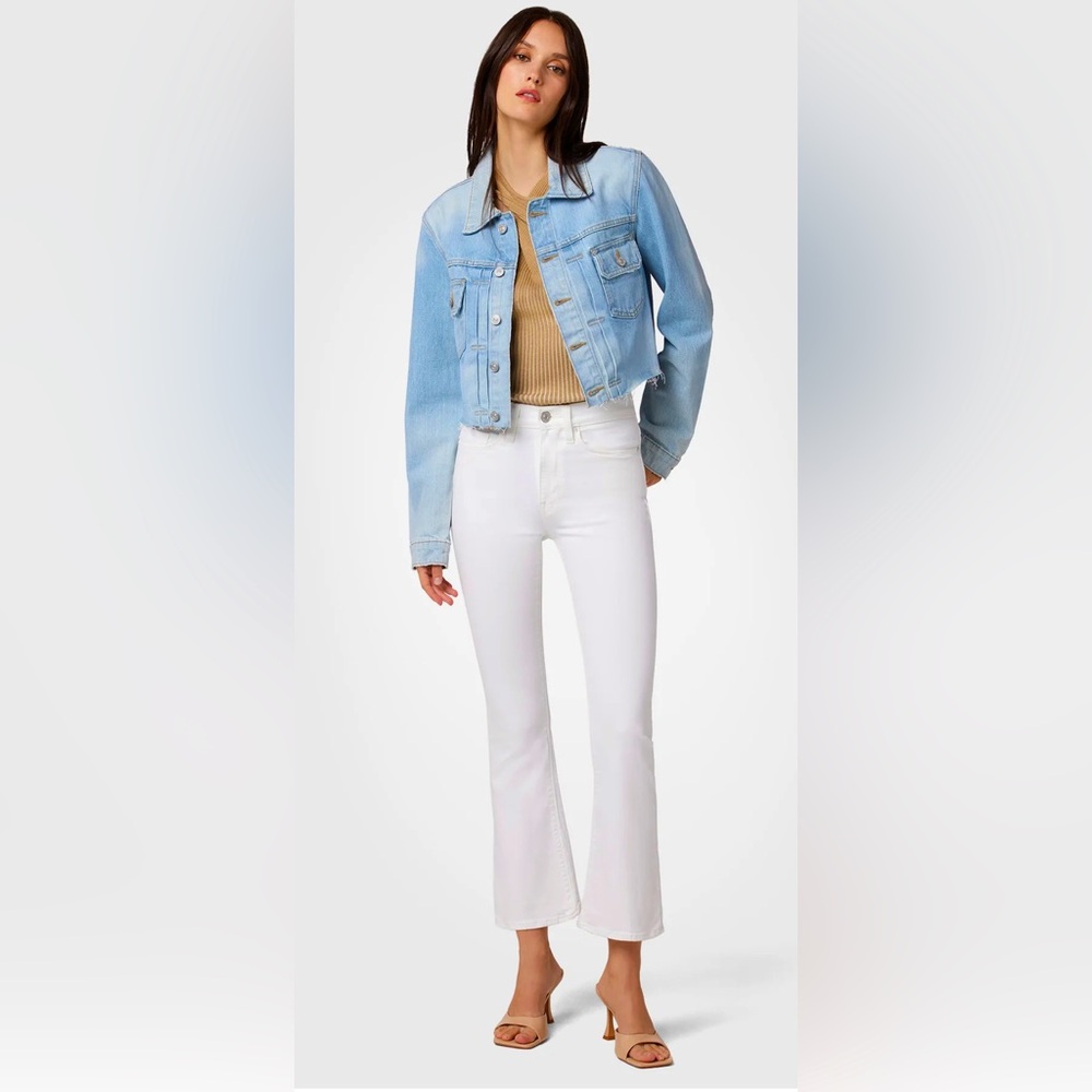 HUDSON Jeans Barbara High-Rise Bootcut Crop Jean